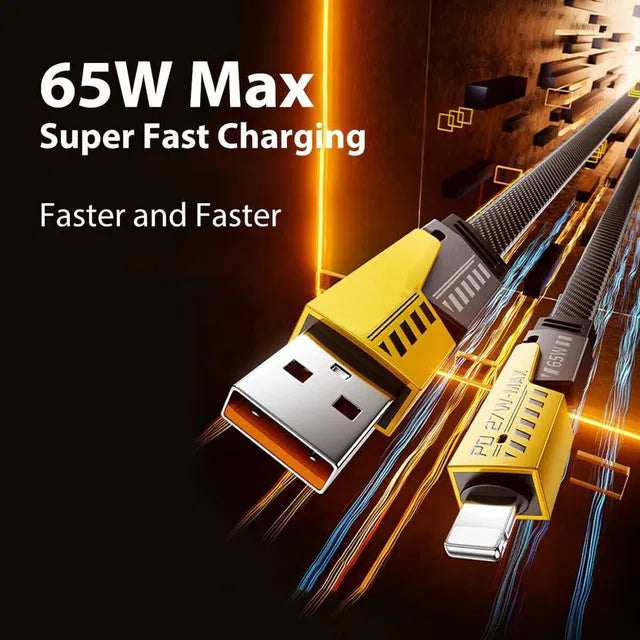 4 In 1 USB To Type C Charging Cable 65W