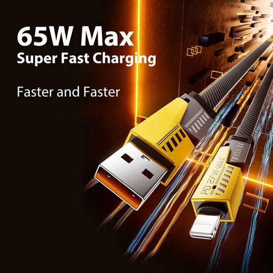 4 In 1 USB To Type C Charging Cable 65W